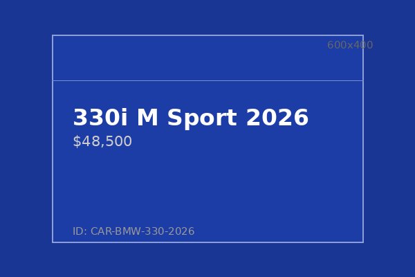 330i M Sport 2026