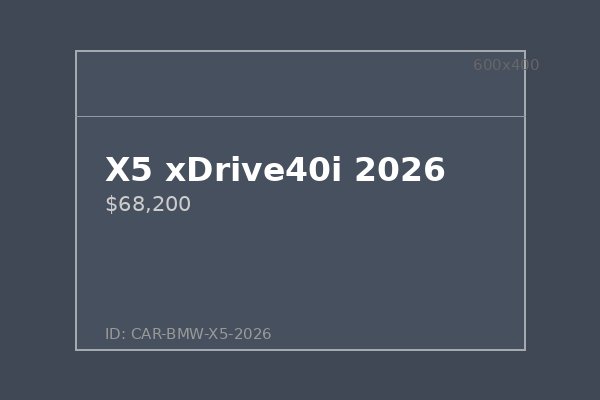 X5 xDrive40i 2026