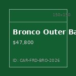 Bronco Outer Banks 2026