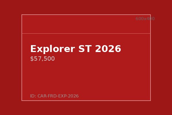 Explorer ST 2026