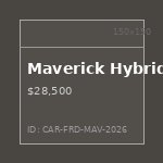 Maverick Hybrid XLT 2026