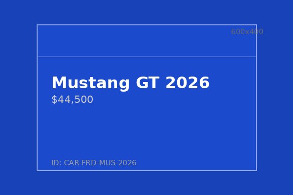 Mustang GT 2026