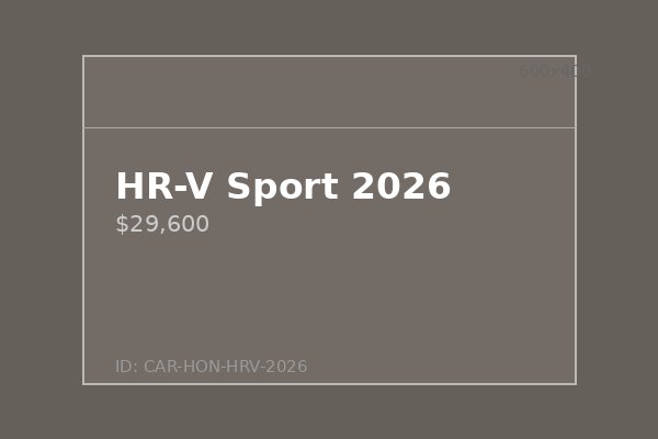 HR-V Sport 2026