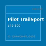 Pilot TrailSport 2026