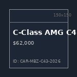 C-Class AMG C43 2026