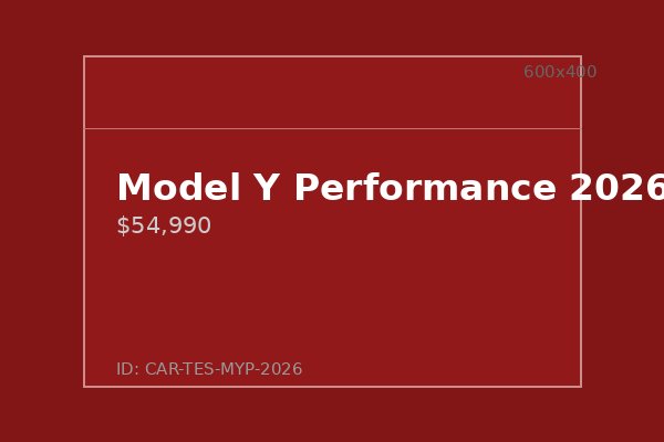 Model Y Performance 2026