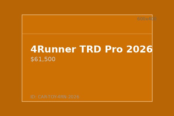 4Runner TRD Pro 2026