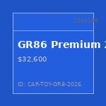 GR86 Premium 2026
