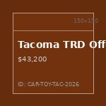 Tacoma TRD Off-Road 2026